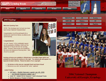 Tablet Screenshot of gymdogs06.knoef.us