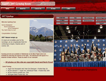 Tablet Screenshot of gymdogs07.knoef.us