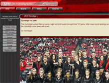 Tablet Screenshot of gymdogs.knoef.us